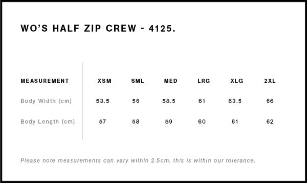 SIN Ladies Half Zip - Image 3